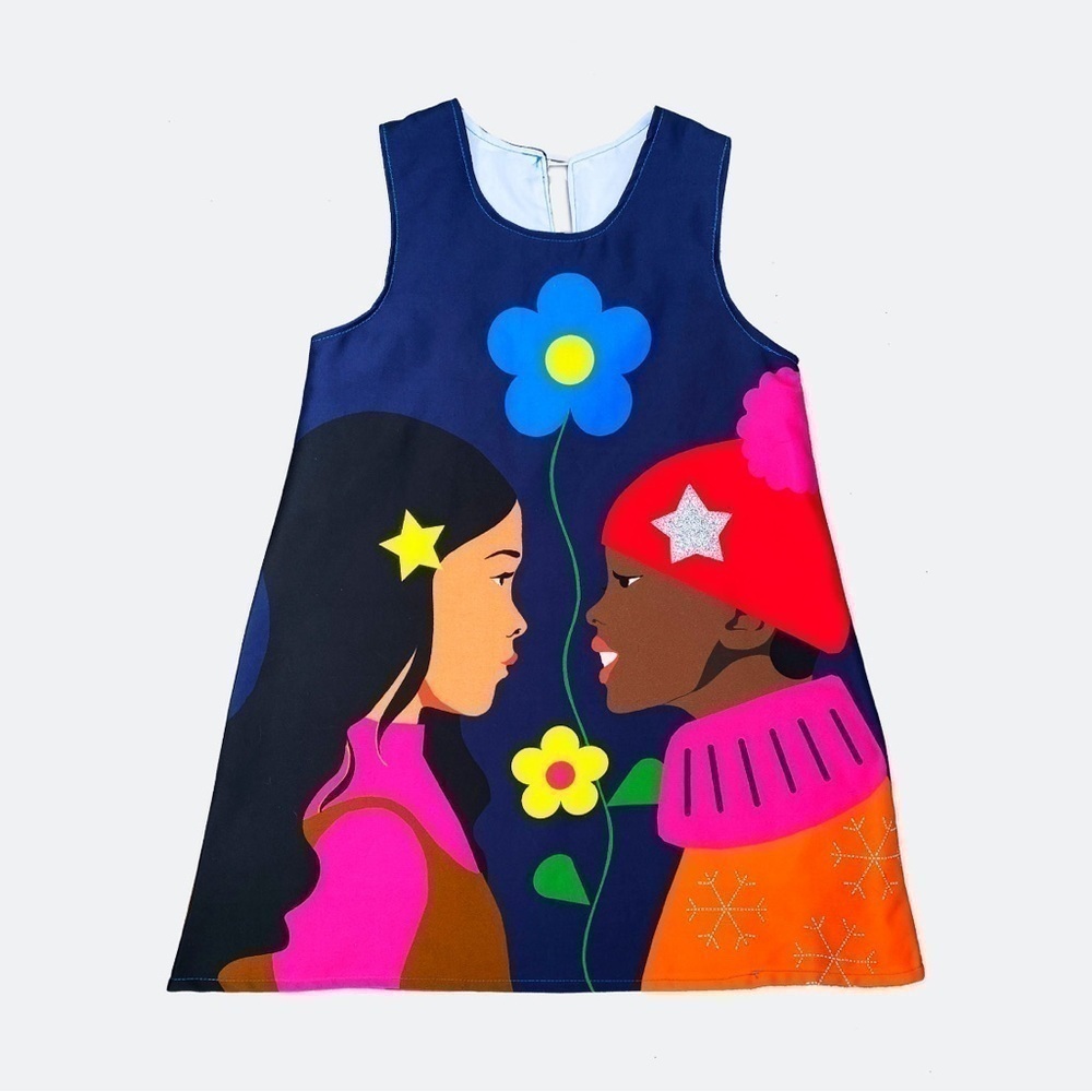 Girls size 6 Wild Thing’s Friendship dress. Handmade!